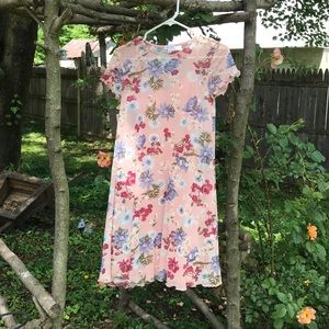 🌸Love, Fire 🖤 Pink Dress🌸